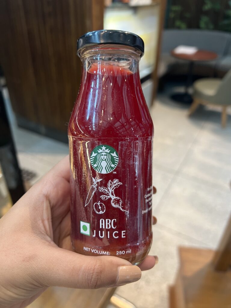 A Day at Starbucks: Drinks, Details, and Delight - ABC Juice - TheMemoryBites