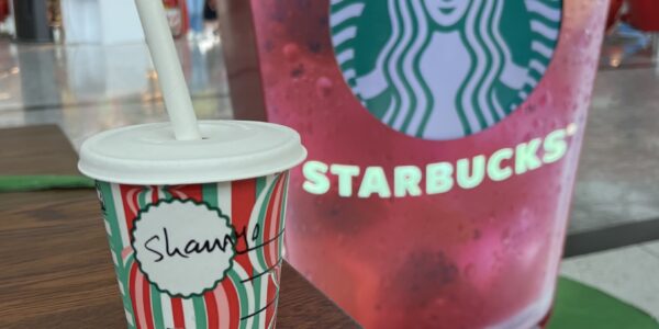 A Day at Starbucks: Drinks, Details, and Delight - Mango Dragonfruit Lemonade Refresher - TheMemoryBites