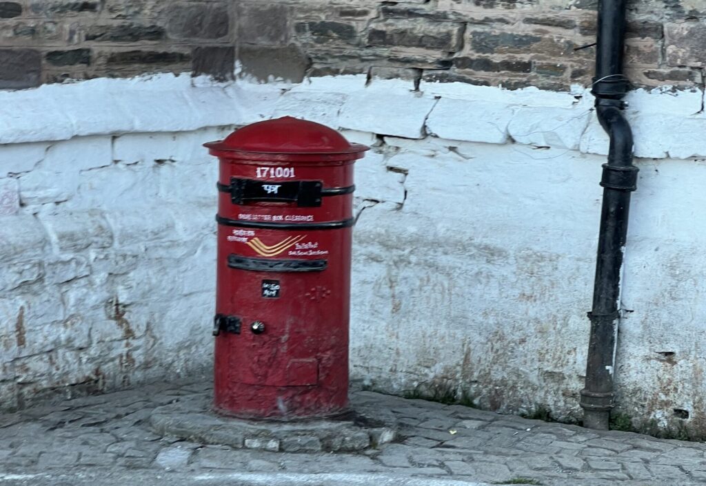 Exploring Shimla in a Flash - Post Box - TheMemoryBites