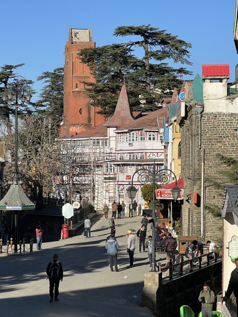 Exploring Shimla in a Flash - Scandal Point Road - TheMemoryBites