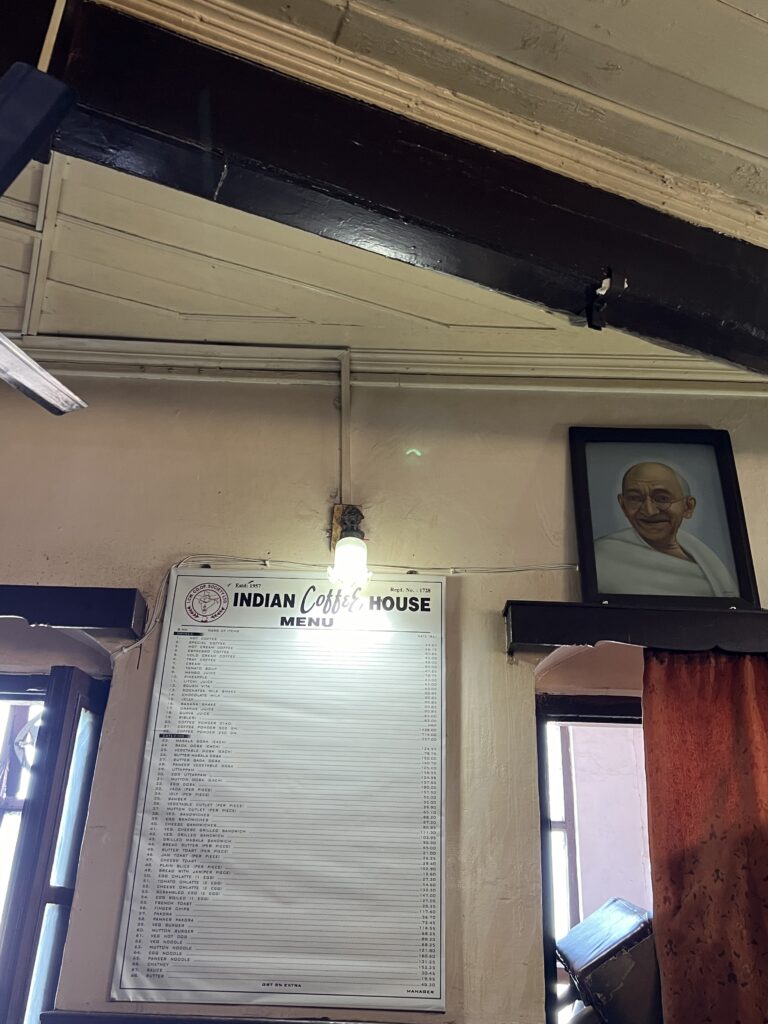 Exploring Shimla in a Flash - Indian Coffee House - TheMemoryBites