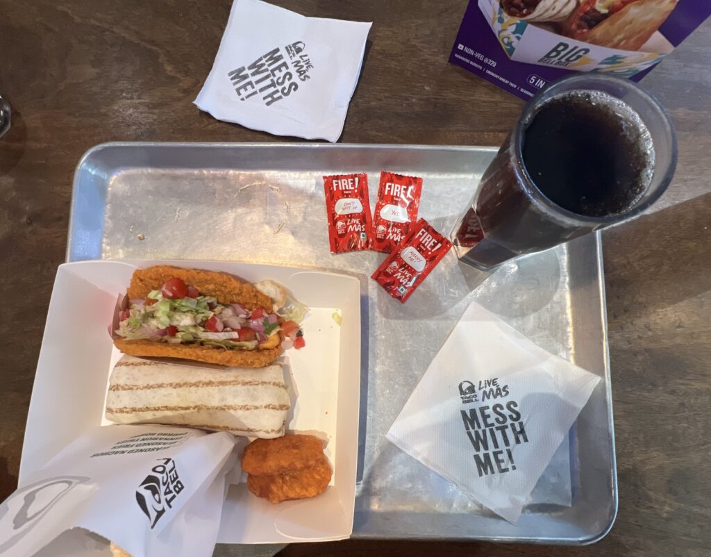 Taco Bell ๐ฎ: Where My Stomach Leads the Way - Bell Box All Chicken - TheMemoryBites