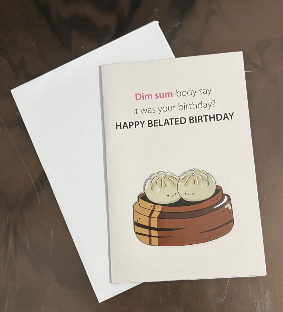 Card-tastic Finds at Itsybitsy - Happy Belated Birthday - TheMemoryBites