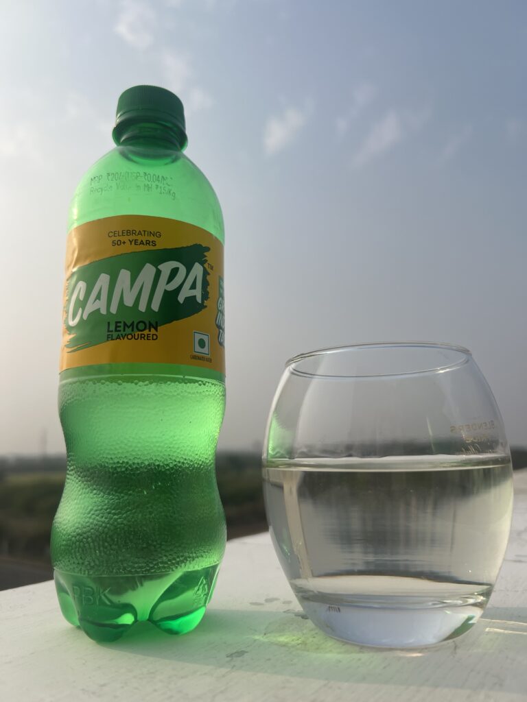 CAMPA : Exploring the World of Flavored Soft Drinks - CAMPA Lemon - TheMemoryBites