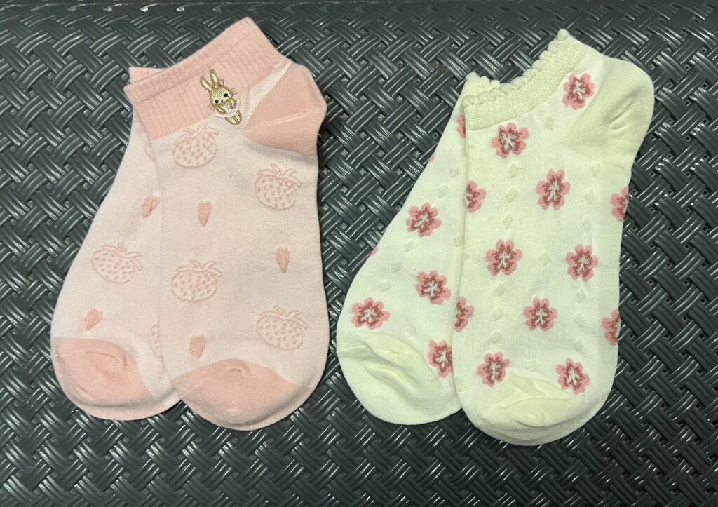 Behold the cuteness! My MR DIY loot - Ankle socks - TheMemoryBites