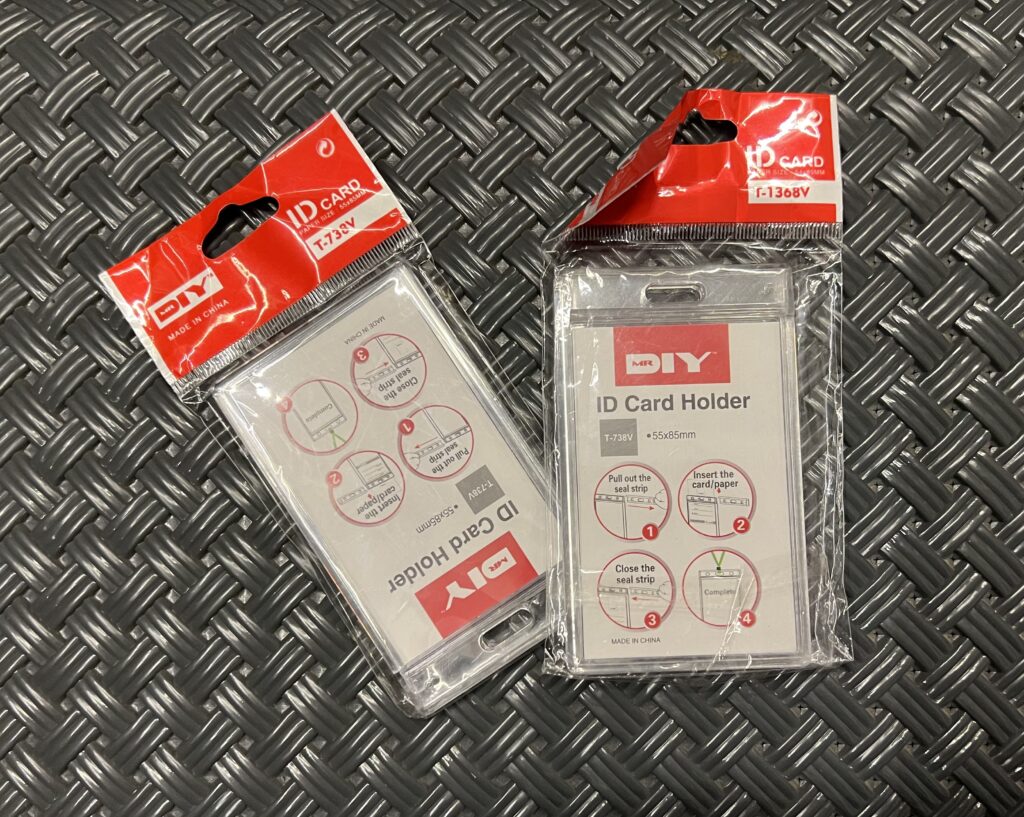 Behold the cuteness! My MR DIY loot - ID Cards - TheMemoryBites