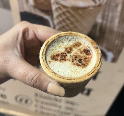 A Cozy Night with Elaichi Coffee in an Edible Wafer Cup - Coffee - TheMemoryBites