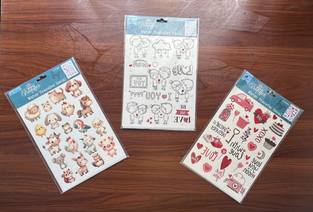 Stocking Up on Stationery: My Itsy Bitsy Sale Haul - Water transfer - TheMemoryBites