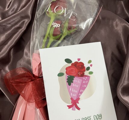 Happy Rose Day 2025 🌹 - Rose with Letter - TheMemoryBites