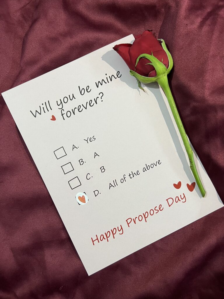 Happy Propose Day 2025 - Card - TheMemoryBites