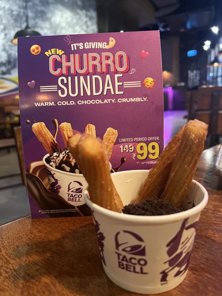 Tacos and Love: Our Valentine's Week at Taco Bell🌮 - Churo Sundae - TheMemoryBites