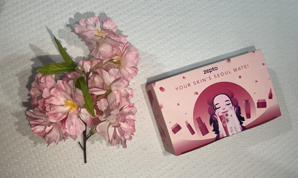Zepto: Making Every Day Feel Like Valentine's Day - Skincare box - TheMemoryBites