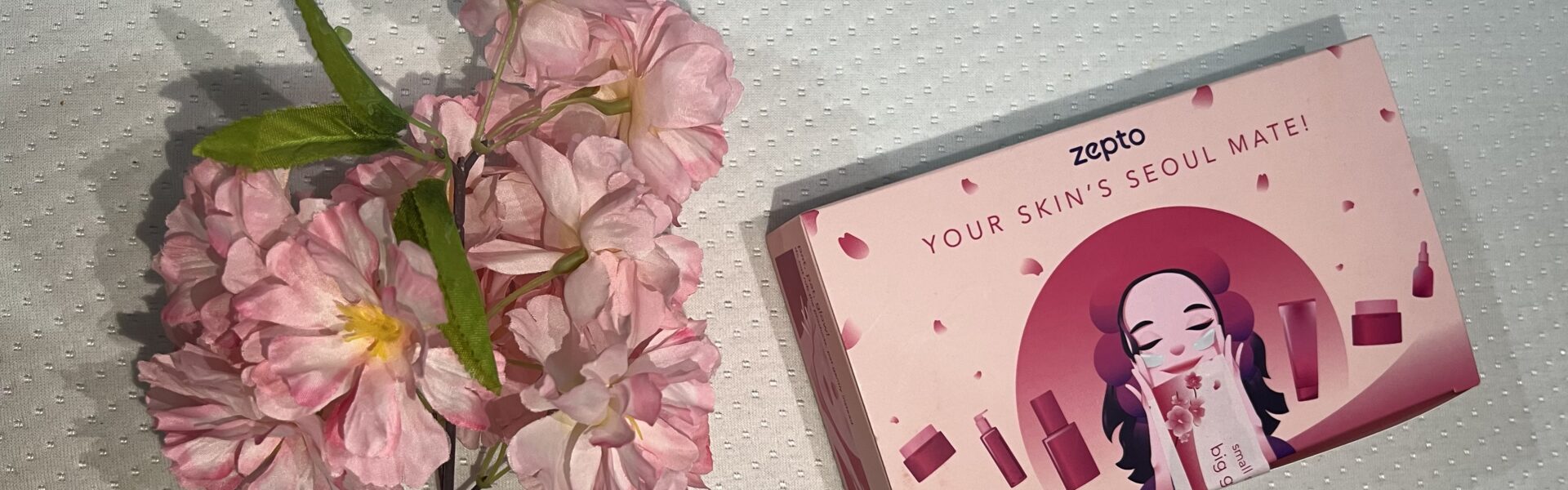Zepto: Making Every Day Feel Like Valentine's Day - Skincare box - TheMemoryBites