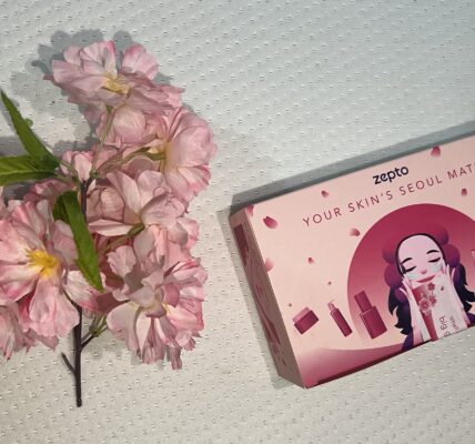 Zepto: Making Every Day Feel Like Valentine's Day - Skincare box - TheMemoryBites