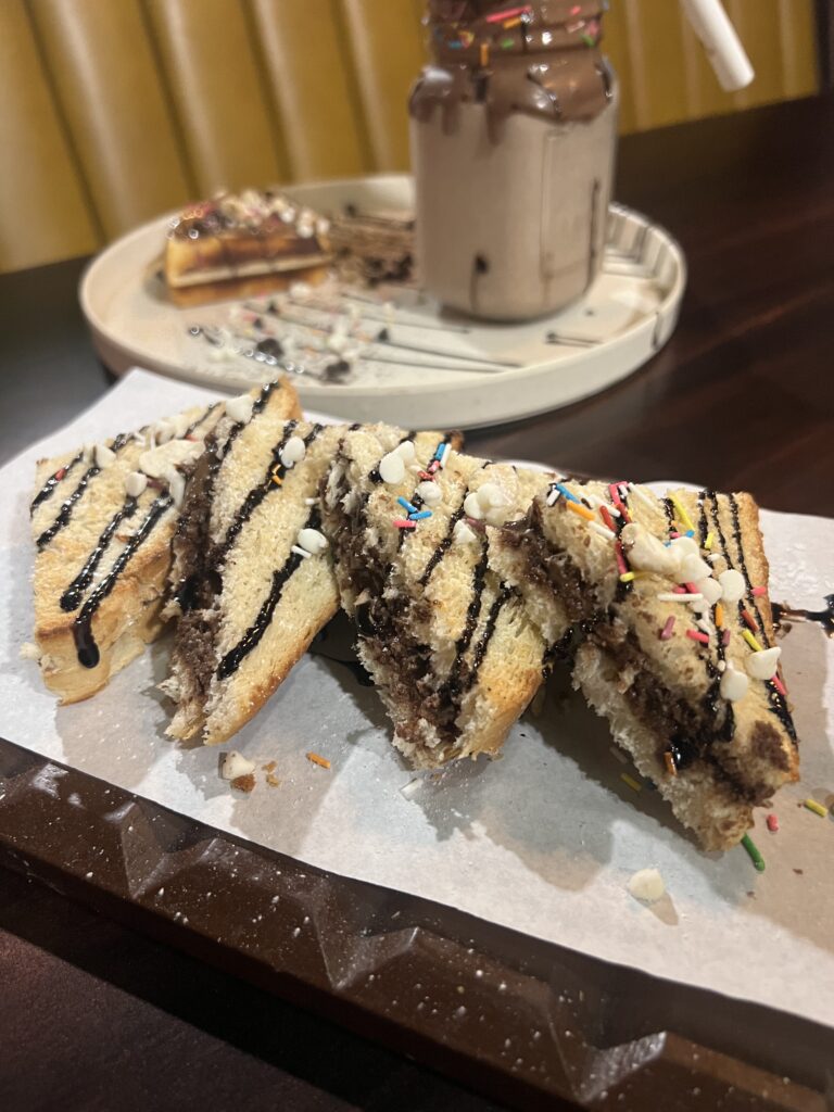 Choco Bliss: A Sweet Escape into the Chocolate Room - Sandwich - TheMemoryBites