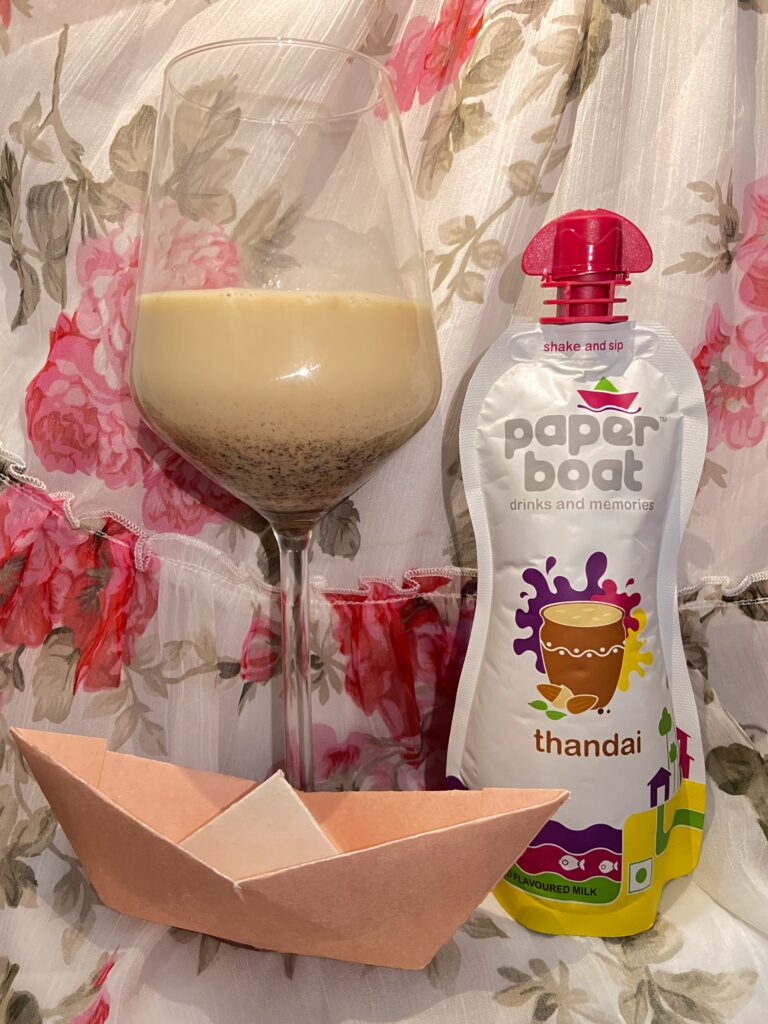Paperboat Thandai: A Must-Have for Holi⛵ - Thandai Drink - TheMemoryBites
