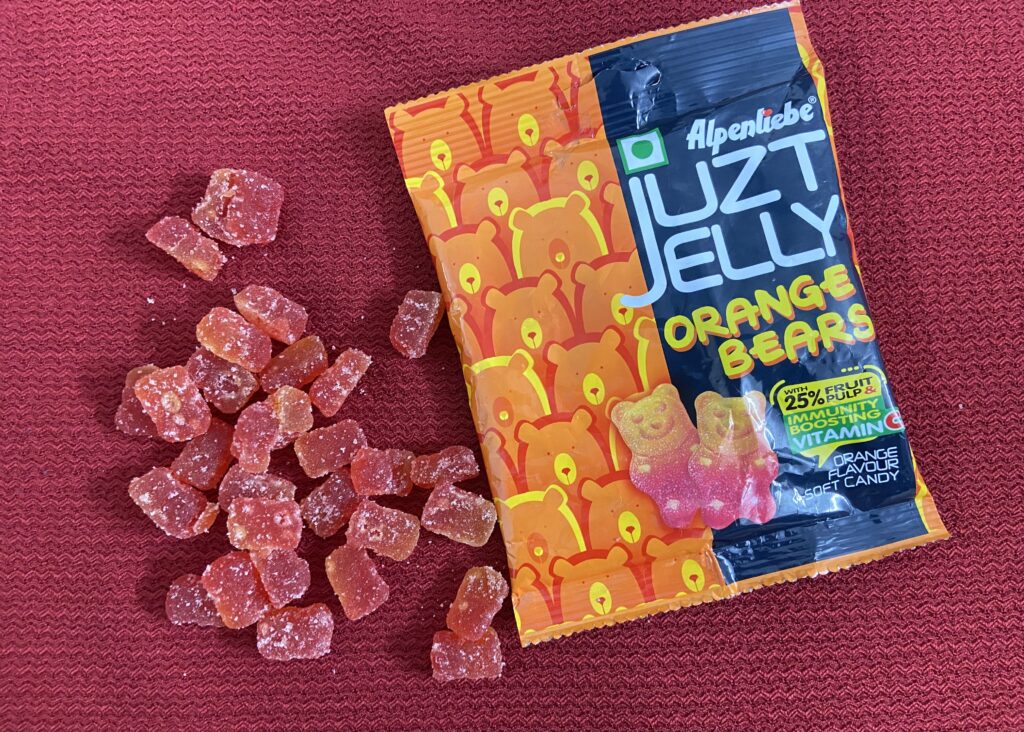 Alpenliebe Just Jelly Orange Bears: Cuteness in Every Bite - TheMemoryBites