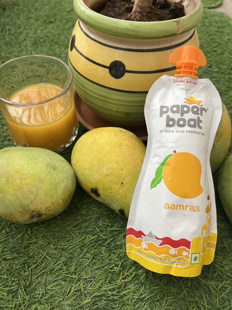 Mango Season is Here: Enjoy Paper Boat Aamras and Aam Panna - PaperBoat Aamras - TheMemoryBites