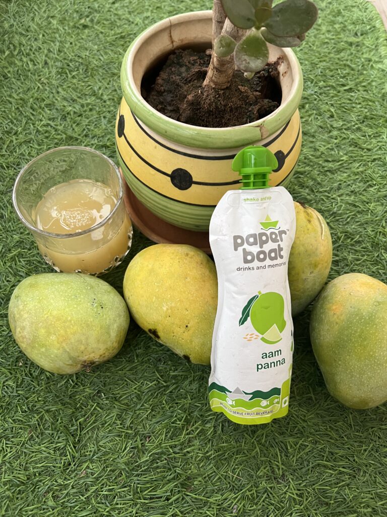 Mango Season is Here: Enjoy Paper Boat Aamras and Aam Panna - PaperBoat Aam Panna - TheMemoryBites