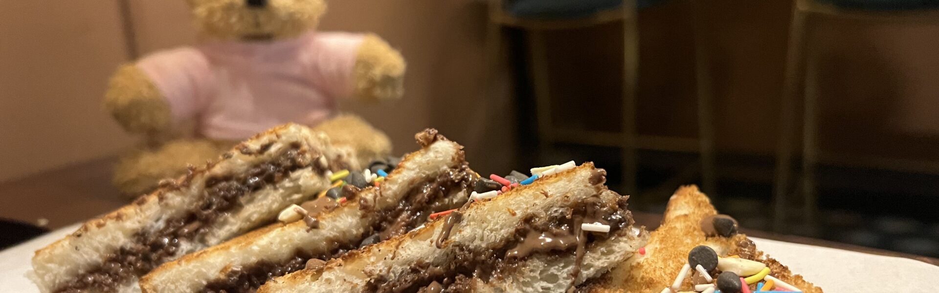 Overflowing Plates & Melted Hearts at The Chocolate Room - Chocolate Sandwich - TheMemoryBites