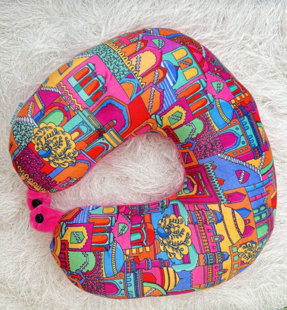Travel in Style: How CHUMBAK Made My Journey More Joyful - Neck Pillow - TheMemoryBites