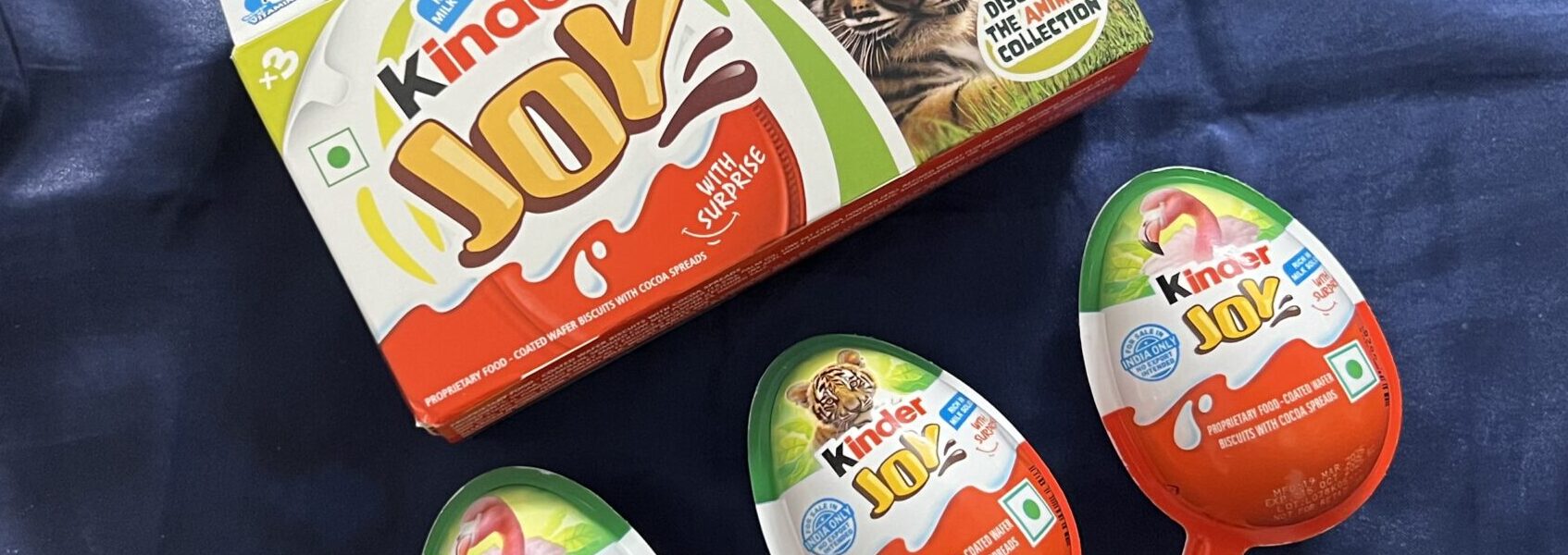 Discover the Jungle Inside Kinder Joy Natoons - Three Kinder Joys - TheMemoryBites