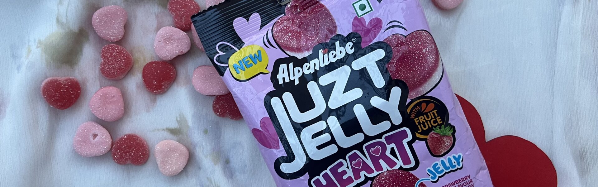 Alpenliebe Juzt Jelly Heart: Tiny Hearts❤️, Big Feelings - Juzt Jelly Heart - TheMemoryBites