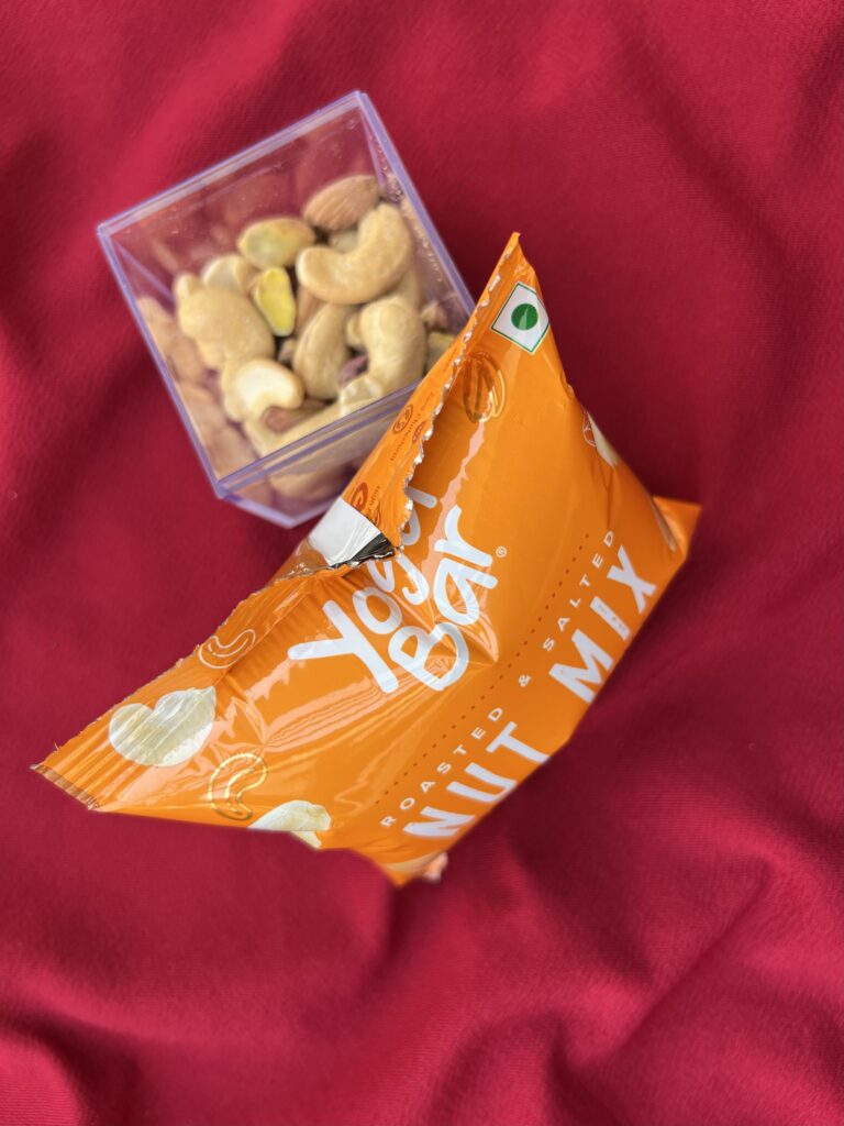 Snack Smarter with Yoga Bar Roasted & Salted Nut Mix - Pack of Nuts yoga bar - TheMemoryBites