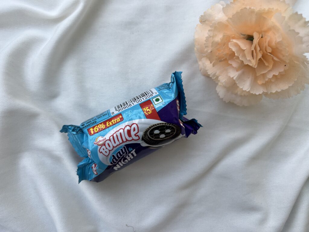 Creme-Filled Nostalgia: Sunfeast Bounce and the Flavours of Youth - Vanilla Bounce Biscuits - TheMemoryBites