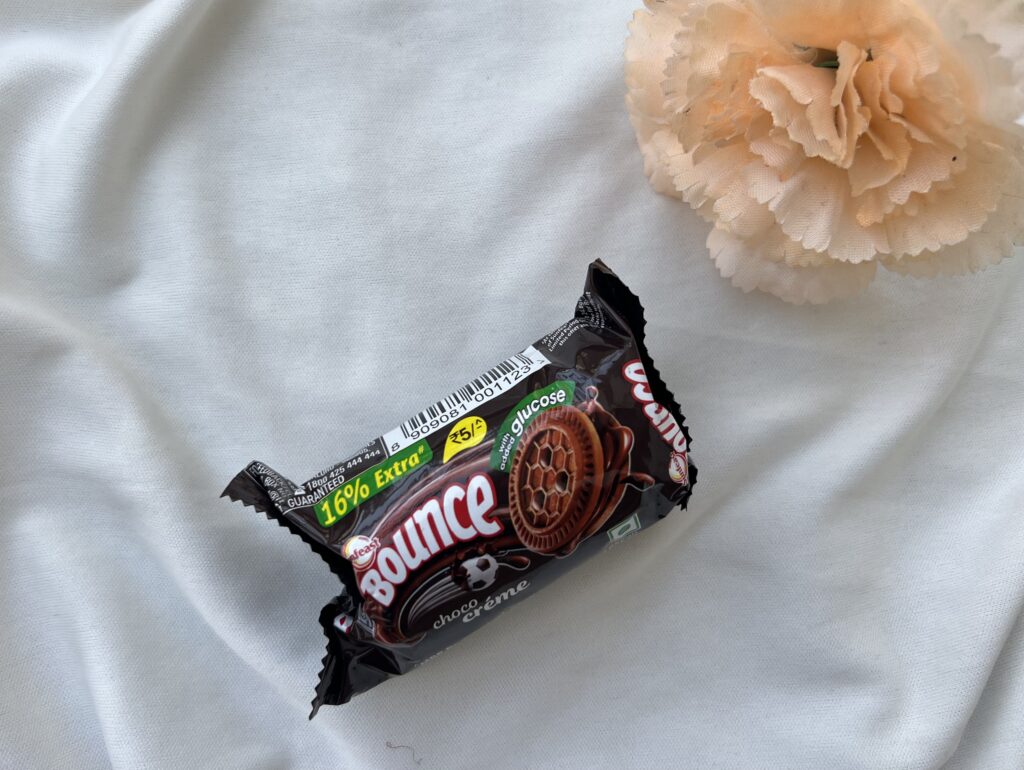 Creme-Filled Nostalgia: Sunfeast Bounce and the Flavours of Youth - Choco Bounce Biscuits - TheMemoryBites