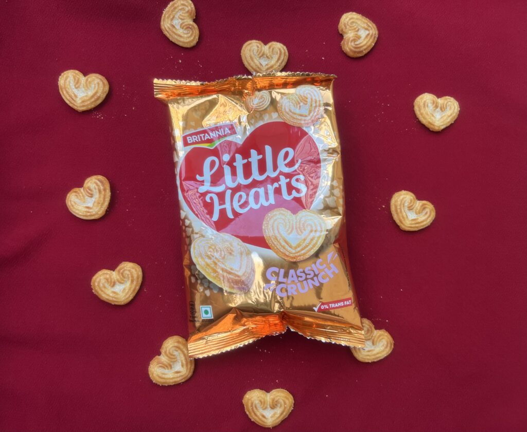 Britannia Little Hearts in a Pack: The Snack That Stole My Heart - Red Little Hearts - TheMemoryBites