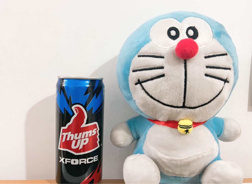 Thums Up Xforce: Classic Fizz, No Sugar, No Compromise - Thums Up With Doremon - TheMemoryBites