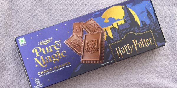 A Bite of Magic: Discovering Britannia Harry Potter Choco Frames - Harry Potter Biscuits - TheMemoryBites