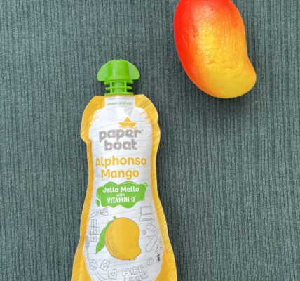 Peel-Free Pleasure: Enjoying Alphonso Mango with Paper Boat 🥭 - Mango Paper Boat - TheMemoryBites
