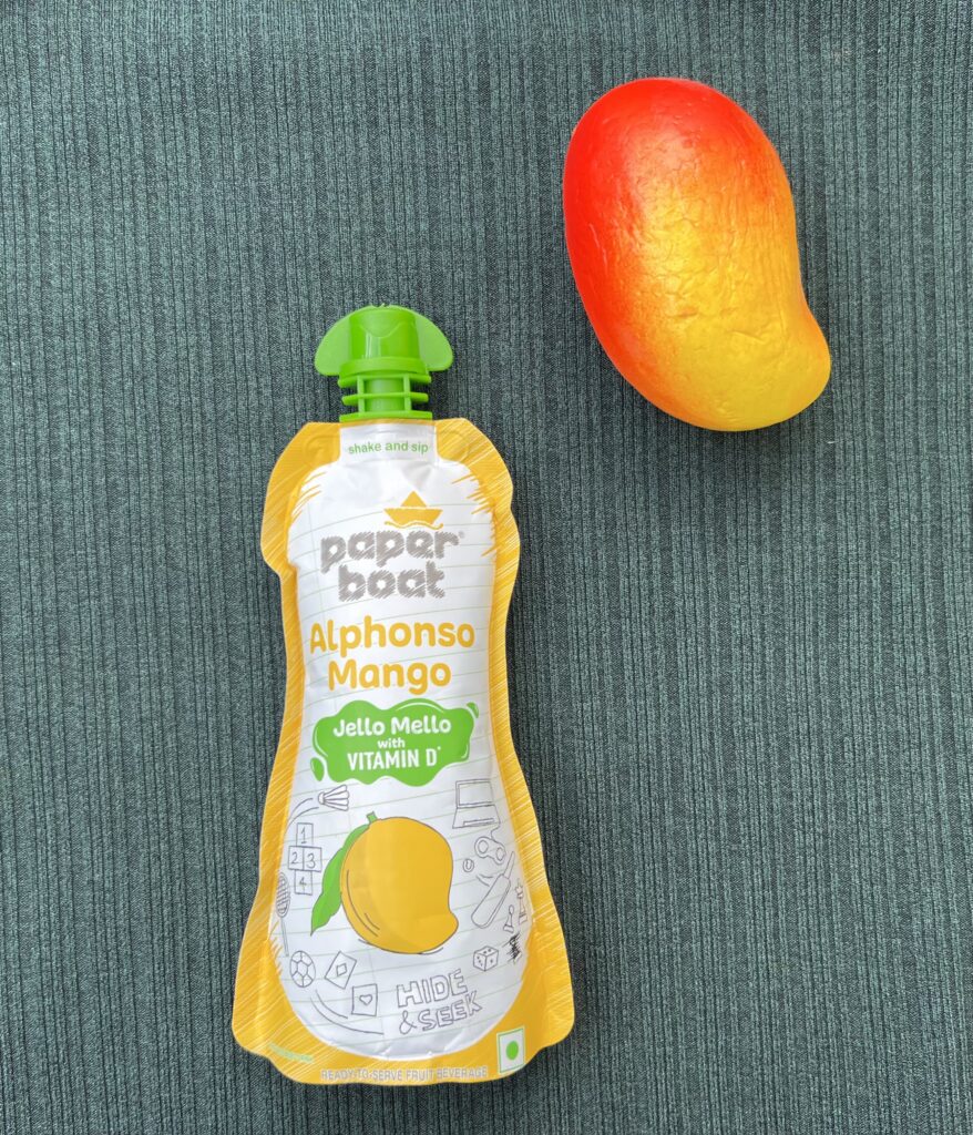Peel-Free Pleasure: Enjoying Alphonso Mango with Paper Boat š„ - Mango Paper Boat - TheMemoryBites
