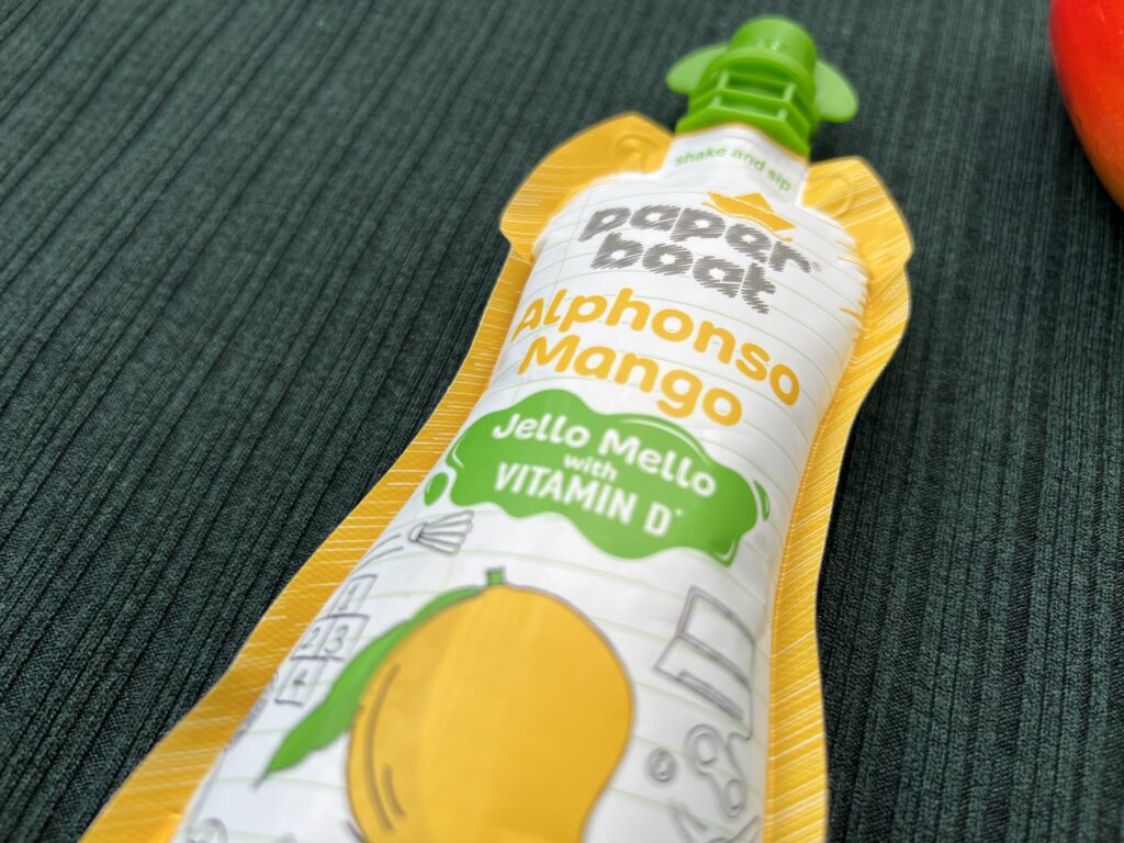 Peel-Free Pleasure: Enjoying Alphonso Mango with Paper Boat š„ - Mango Paper Boat - TheMemoryBites