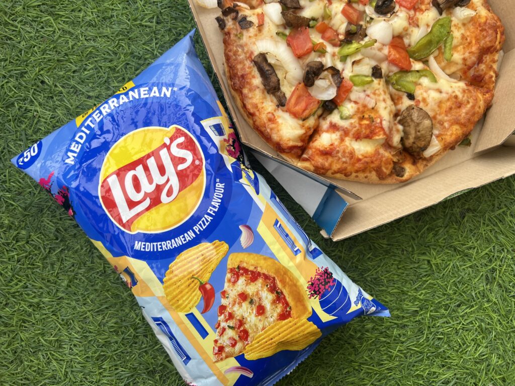 Mediterranean Magic: Lays Delivers Pizza in a Crunch🍕 - Lays Pizza Flavour - TheMmemoryBites