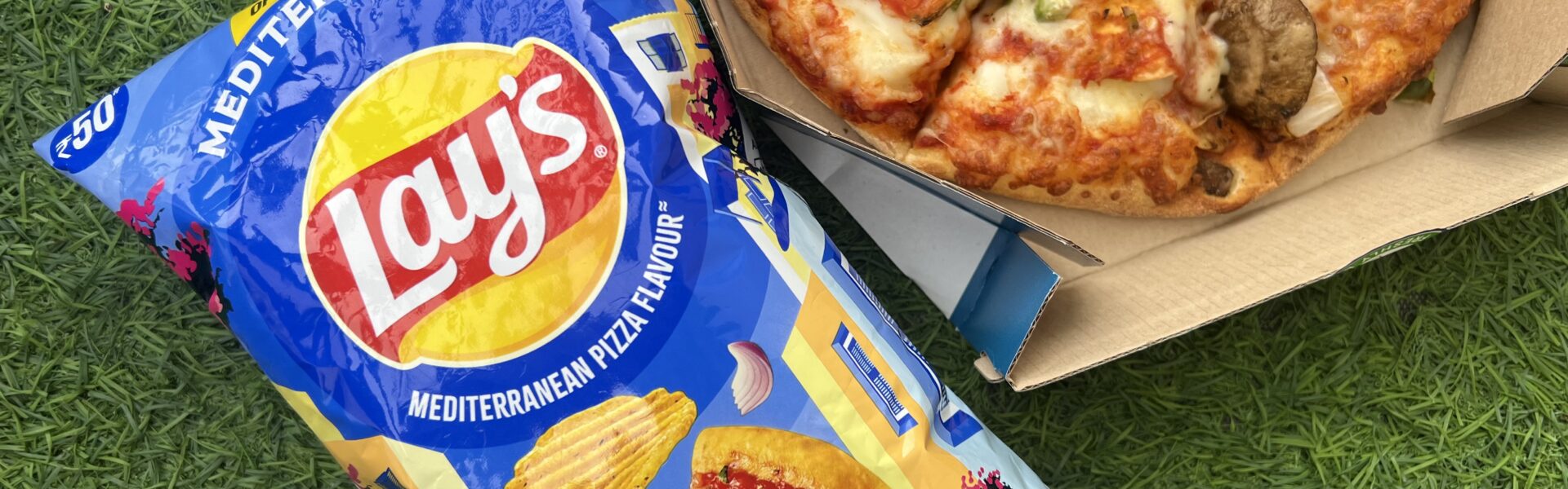 Mediterranean Magic: Lays Delivers Pizza in a Crunch🍕 - Lays Pizza Flavour - TheMmemoryBites