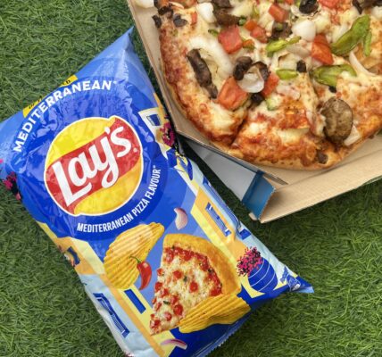 Mediterranean Magic: Lays Delivers Pizza in a Crunch🍕 - Lays Pizza Flavour - TheMmemoryBites