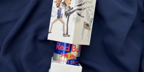 Surprise in a Cart: When Red Bull Brightened My Routine Day - Red Bull Box - TheMemoryBites