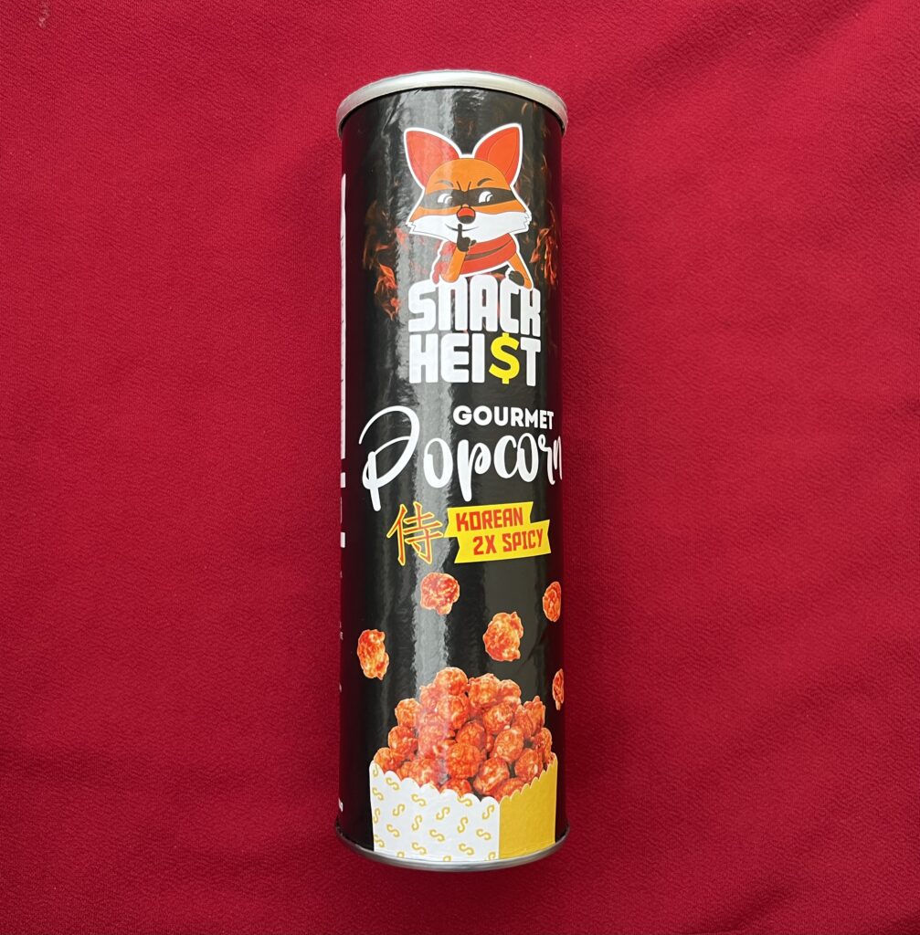 Snack Heist Korean Spicy Popcorn: A Sweet & Fiery Explosion - Snack Heist Popcorn - TheMemoryBites