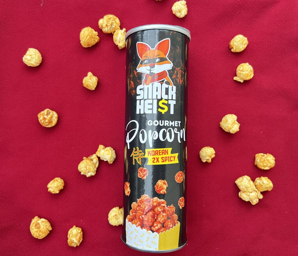 Snack Heist Korean Spicy Popcorn: A Sweet & Fiery Explosion - Snack Heist Popcorn - TheMemoryBites