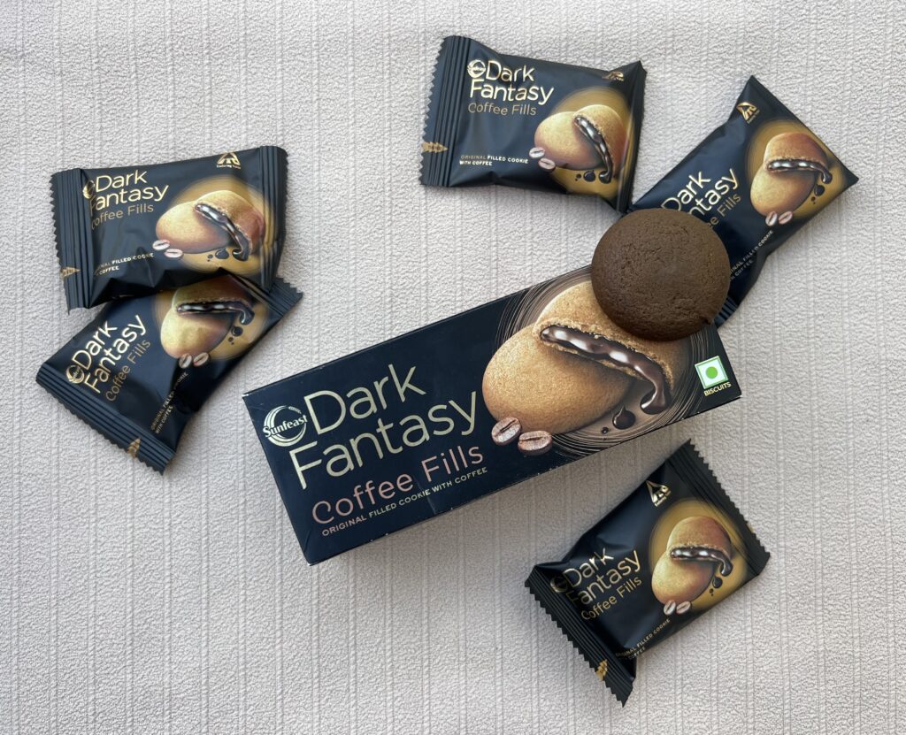 Molten Middles & Crunchy Edges: Magic of Dark Fantasy Cookies - Coffee fills Dipped Dark Fantasy Cookies - TheMemoryBites