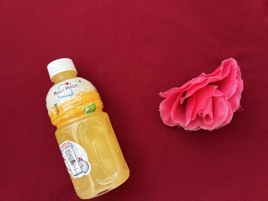 Exploring the Flavors of Mogu Mogu: A Chewy Juice Experience - Mogu Mogu Pineapple Flavours - TheMemoryBites