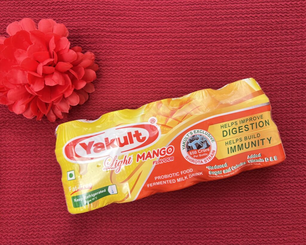 Tiny Bottle, Big Surprise: Exploring Yakult Mango Fusion - Yakult Mango - TheMemoryBites