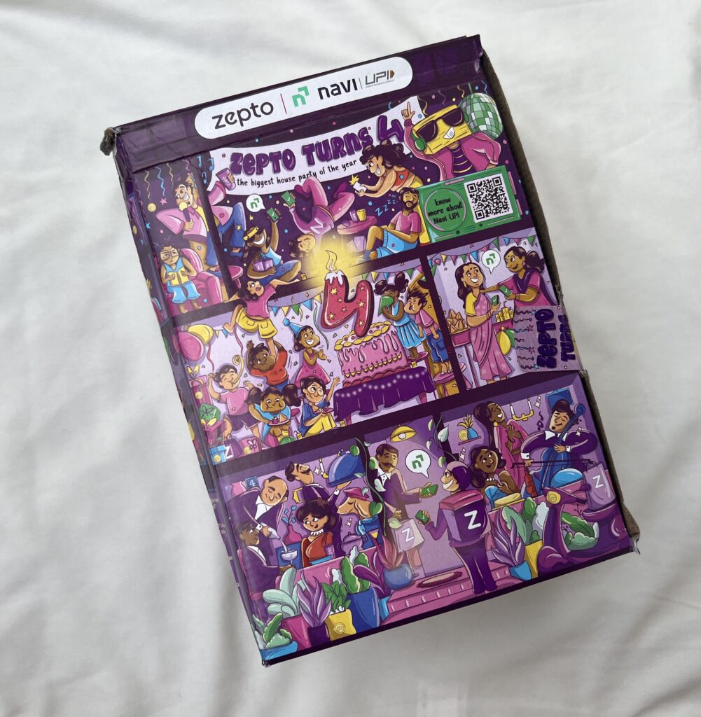 When Zepto Turned 4, I Got the Gift 🎁 - TheMemoryBites