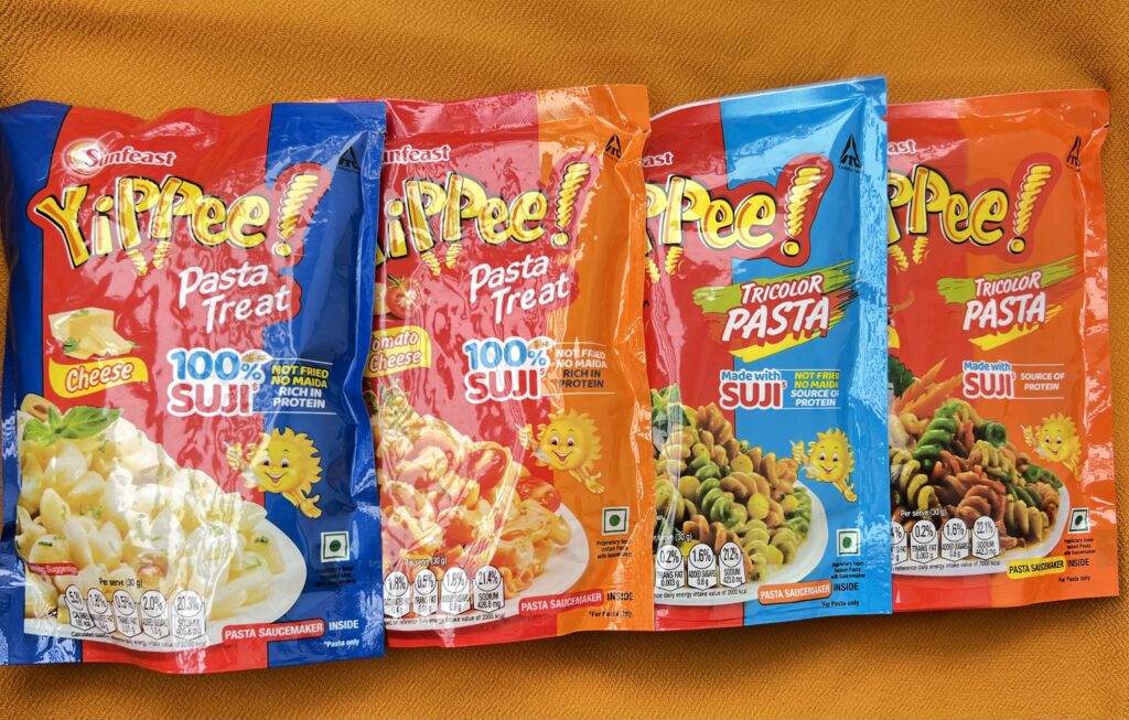 Sunfeast Yippee Suji Pastas: A Delicious Twist with Zero Maida - TheMemoryBites