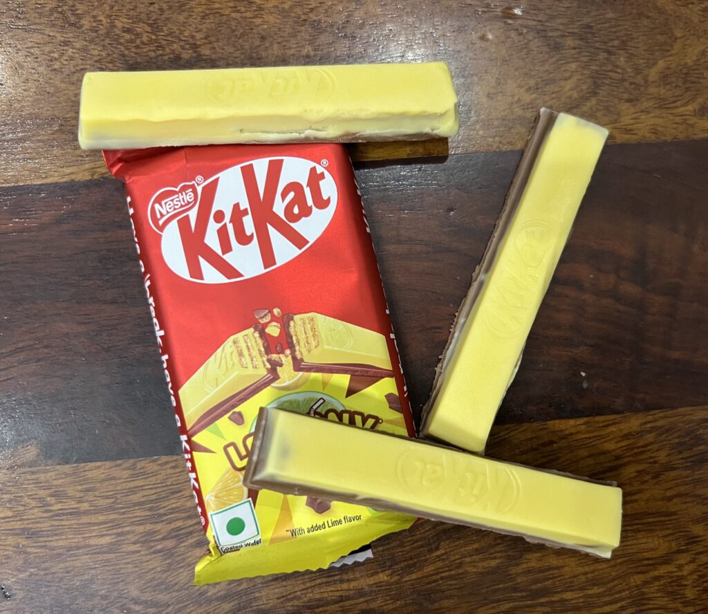 A Zesty Break: Unwrapping the New KitKat Lemony Lime🍋 - Kitkat Lemony - TheMemoryBites