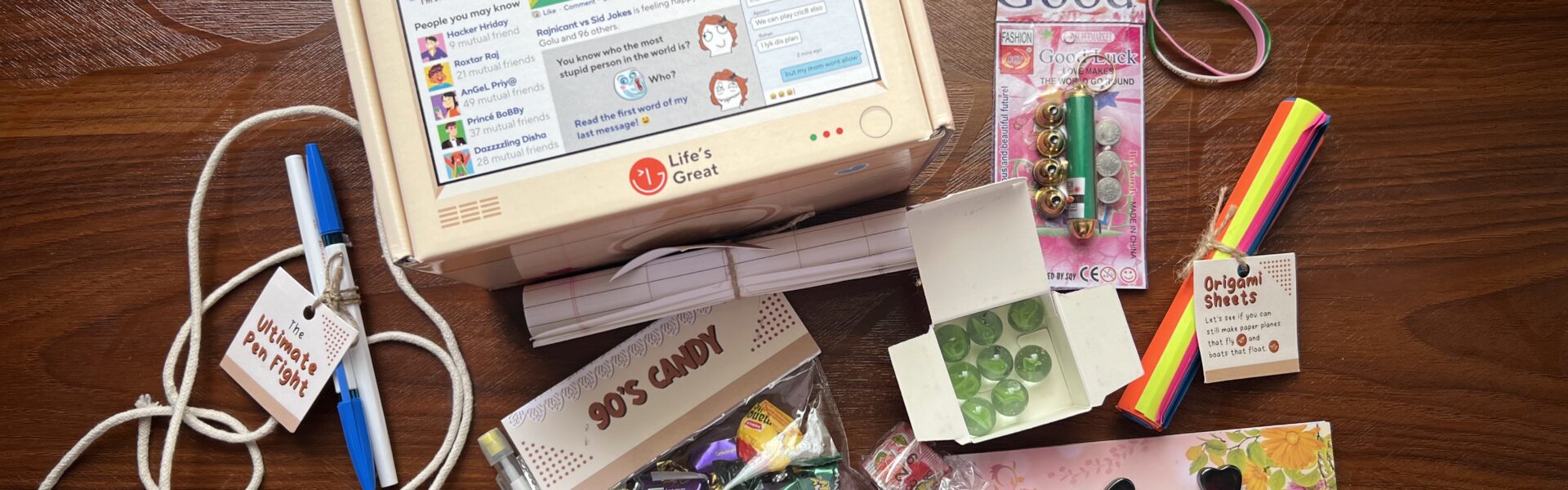 Happy Friendship Day 2025 - Friendship Day Box Goodies Pack - TheMemoryBites