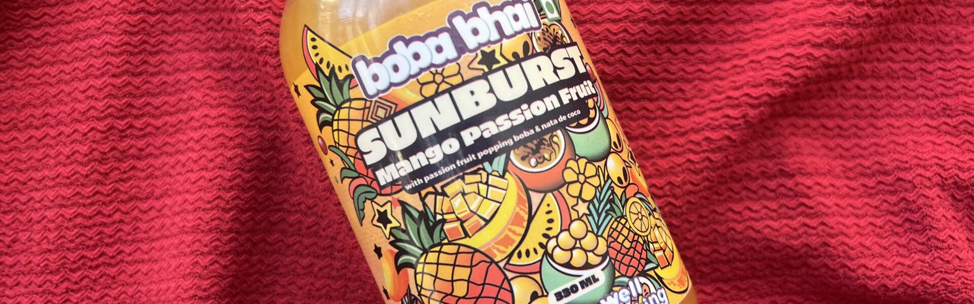 Sipping Sunshine: Boba Bhai Sunburst Mango Passion Fruit - TheMemoryBites